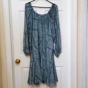 Women's Designer Dress, Size 1X, 2X and 3X